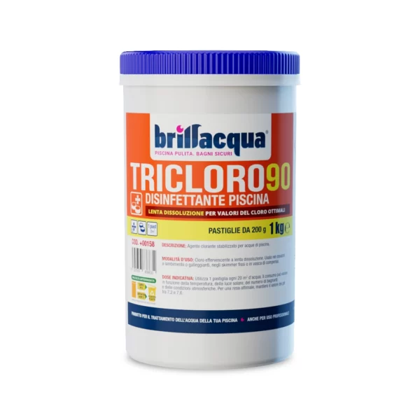Brillacqua Tricloro 90 1 kg pastiglie