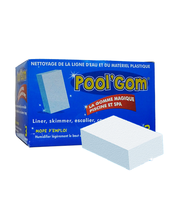 Pool'Gom - gomma magica per pulire la linea di galleggiamento 