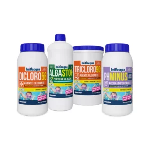 CleanerPack 1Kg Tricloro-PhMinus prodotti chimici piscina